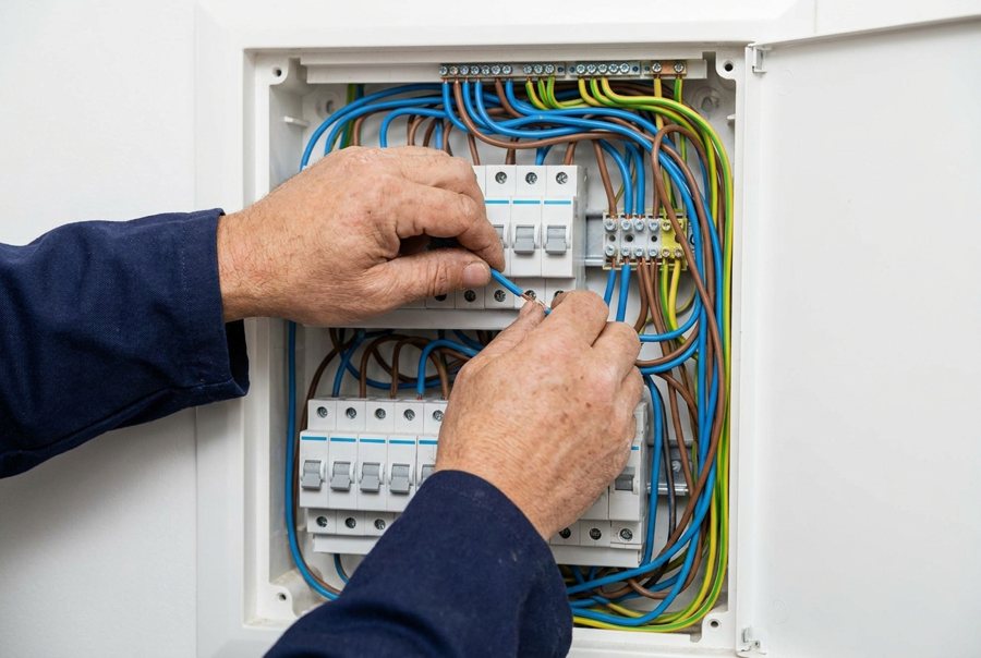 Montaje de un cuadro eléctrico a normativa en Sant Feliu de Llobregat