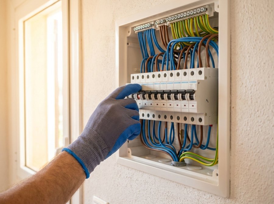 Reparación de cuadro eléctrico a normativa en una vivienda de Sant Feliu de Llobregat